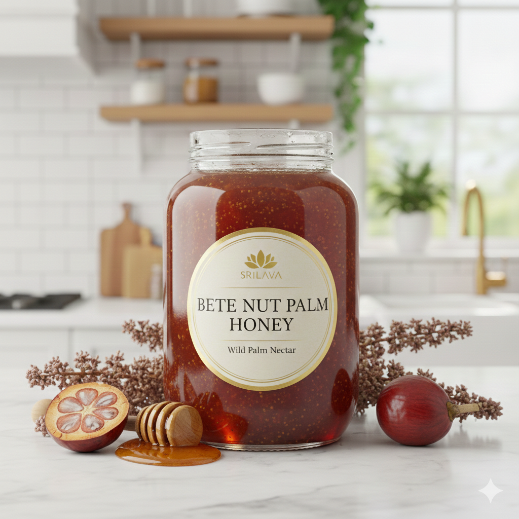 Bath Nut Palm Honey